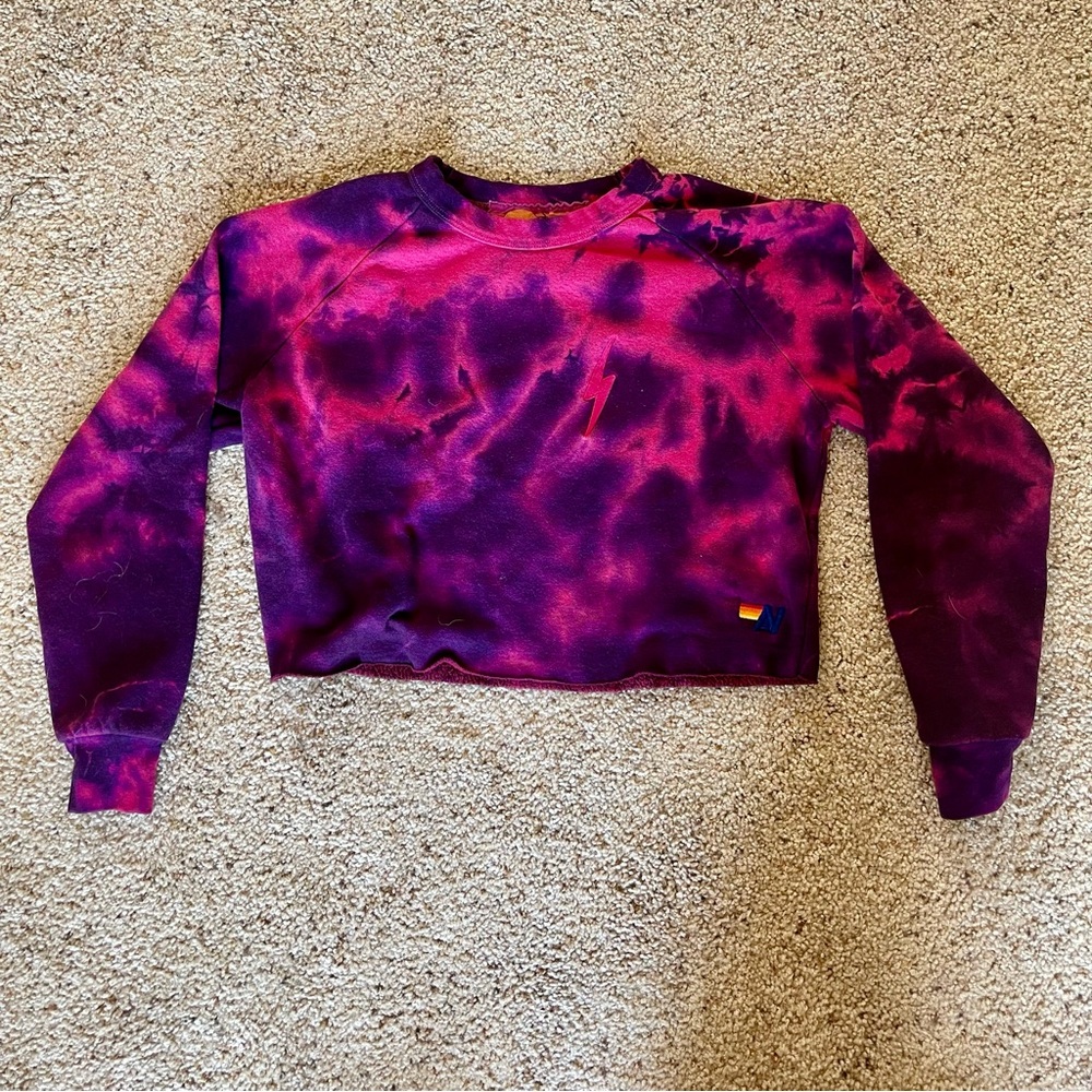 Aviator Nation RARE Crop Sweater